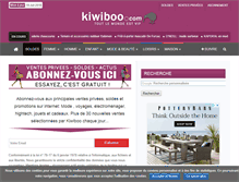 Tablet Screenshot of kiwiboo.com